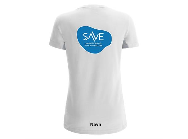 Save Klatring Lute Tskjorte Dame HVIT 