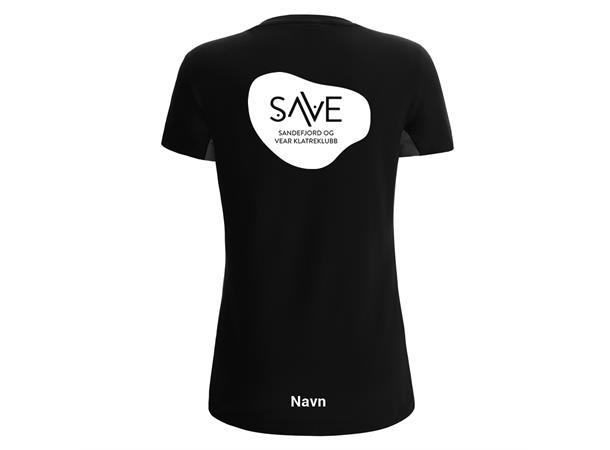 Save Klatring Lute Tskjorte Dame SORT 