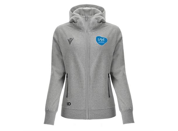 Save Klatring Drum Hettejakke Dame GRÅ 